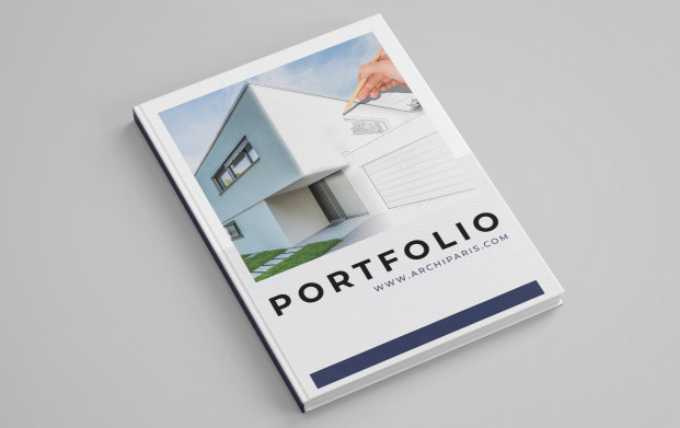 Personnalisez votre portfolio avec une couverture en or et une reliure collée pour un rendu haut de gamme