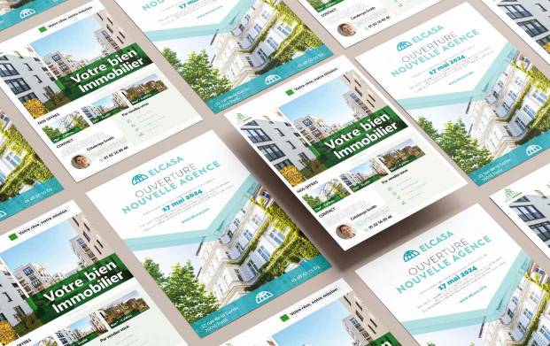 Personnalisé votre flyer d'agence immobilière pour un rendu de qualité