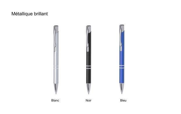 Offrez un stylo premium personnalisé aux couleurs de votre marque à vos clients.