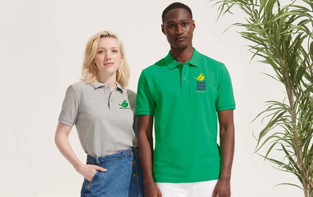 Equipez vos équipes avec des polos couleurs personnalisés avec votre logo.