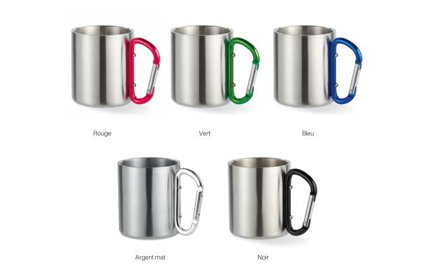 Découvrez toutes les différentes couleurs de mousqueton pour une tasse unique