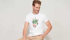 Adoptez une communication écoresponsable avec notre t-shirt mixte en coton bio personnalisable