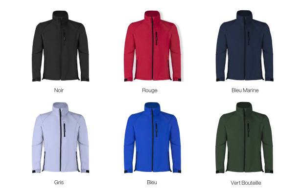 Concevez et personnalisez vos veste softshell