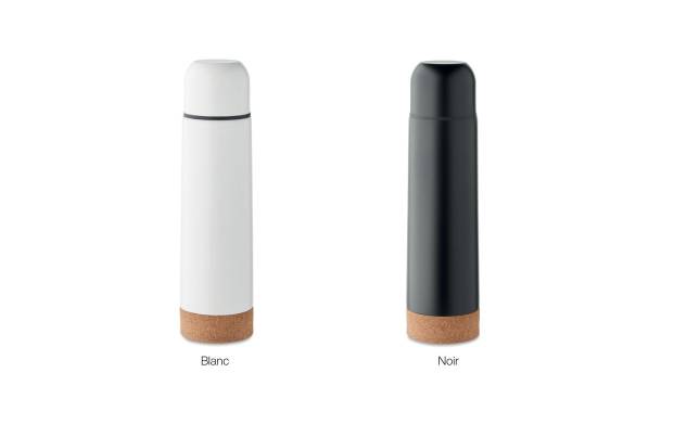 Thermos liège disponible dans différents coloris.