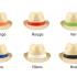 Assortissez le bandeau du chapeau à votre charte graphique et offrez un cadeau personnalisé à vos couleurs