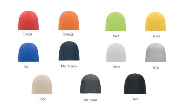 Avec un large choix de couleurs, nos bonnets classiques se personnalisent aux couleurs de votre marque