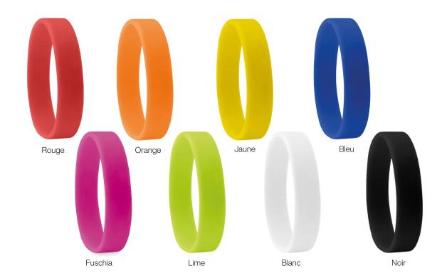 Une multitude de couleurs pour une bracelet personnalisé à vos couleurs