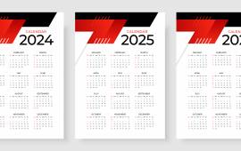 Offrez un calendrier pour la nouvelle année